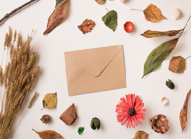 Dried Floral Envelope Workshop